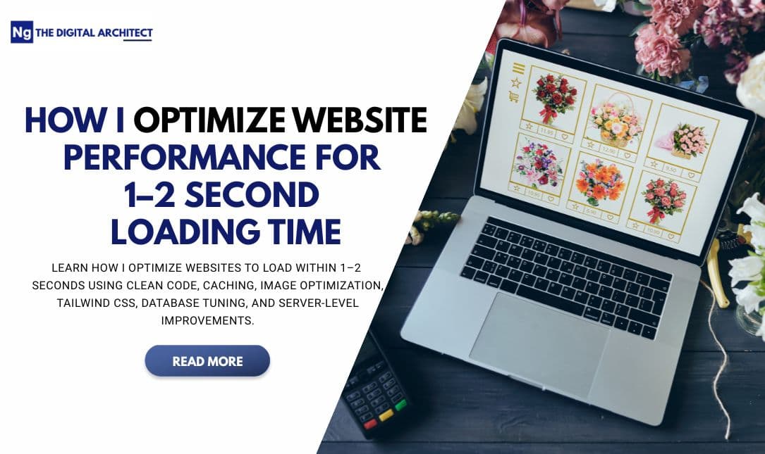 How I Optimize Websites for 1–2 Second Loading Time